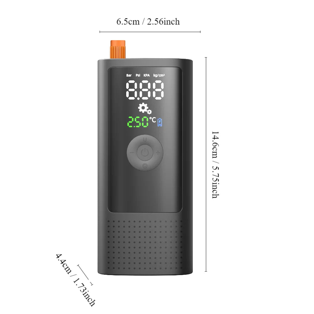 Digital Tire Inflator 150 PSI for Bikes & Motorcycles